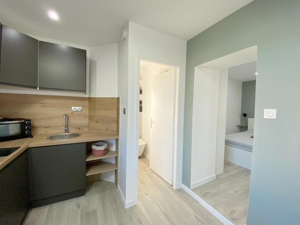 Studio Ora - 22M² - Climatise Avec Balcon Privatif Bassens  ภายนอก รูปภาพ